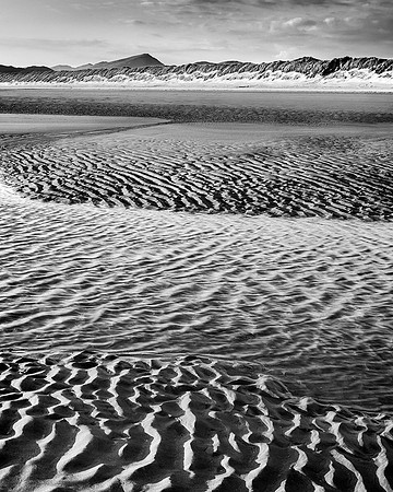 Layers and flows, Harlech.