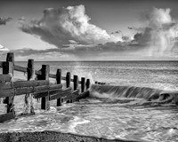 The end of the storm, Climping Beach.