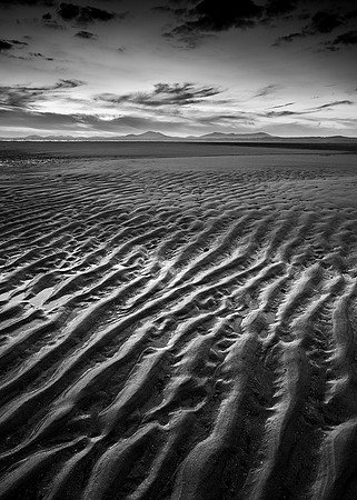 Relected Light, Harlech Beach.