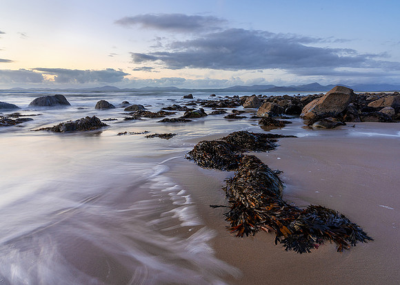 Turn of the tide, Llandanwg Beach.