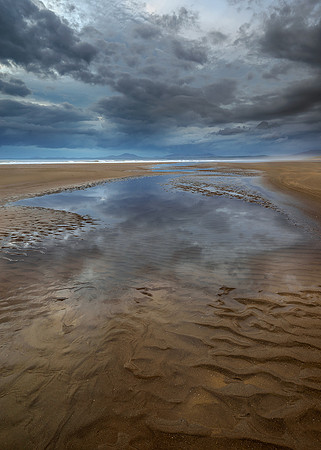 Cloud Pool, Harlech Beach.
