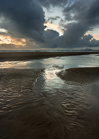 Channels of light, Harlech.