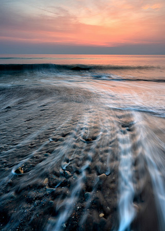Playing with lines, Llandangw Beach, Gwynned.