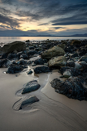 Tranquillity at day's end, Llandanwg Beach.