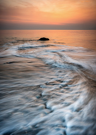 Wave swirl, Llandanwg Beach, Gwynned.