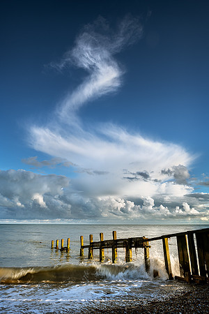 Cloud swirl.