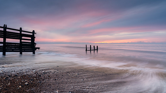 Dawn colours.