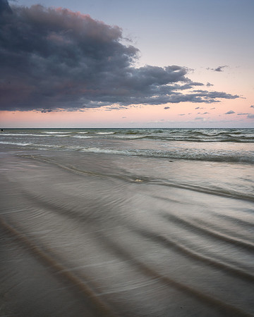Ripples and cloud.