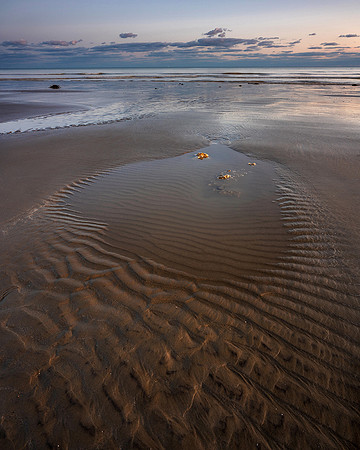 Ripples and lines.