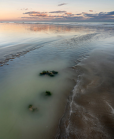 Low tide.