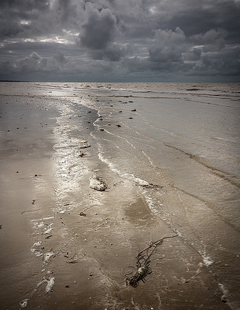 Muted tones at low tide.
