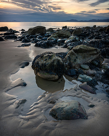 A favourite place at low tide, Llandanwg Beach.