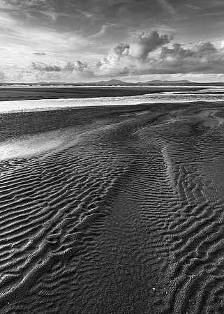 A blustery afternoon, Harlech.