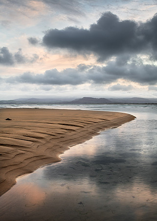 Dawn on an incoming tide, Llandanwg.