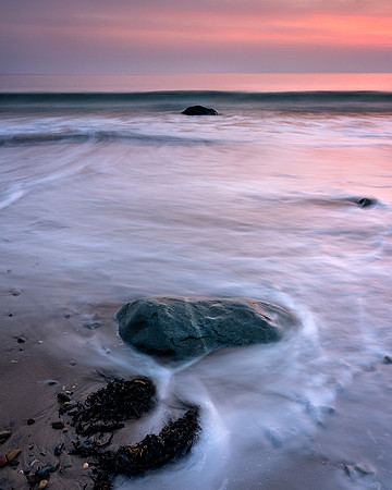 Watching waves, Llandanwg Beach.