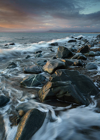 Storm light, Llandanwg Beach.